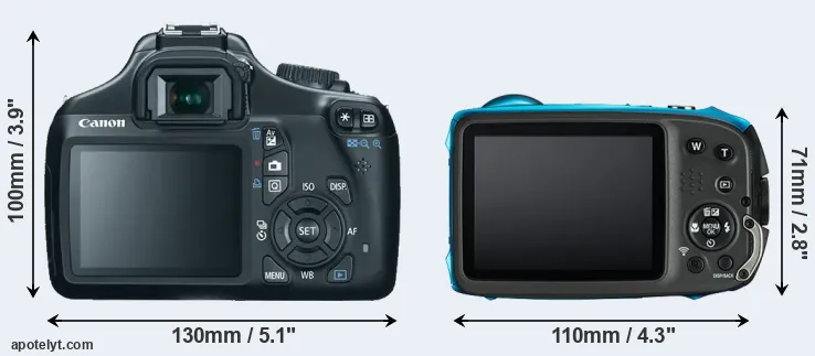 Comparison T3 or XP130 rear