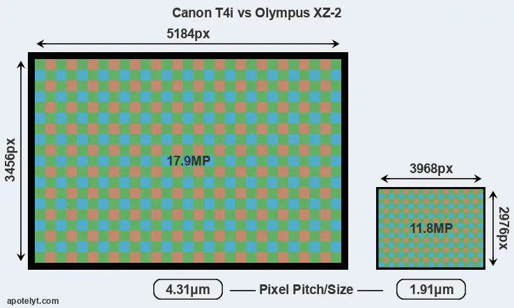 T4i versus XZ-2 MP