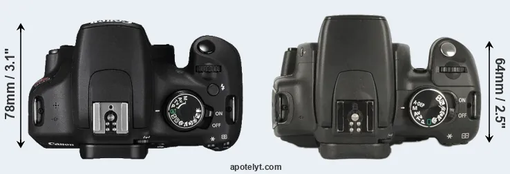 Compare T5 versus XT top