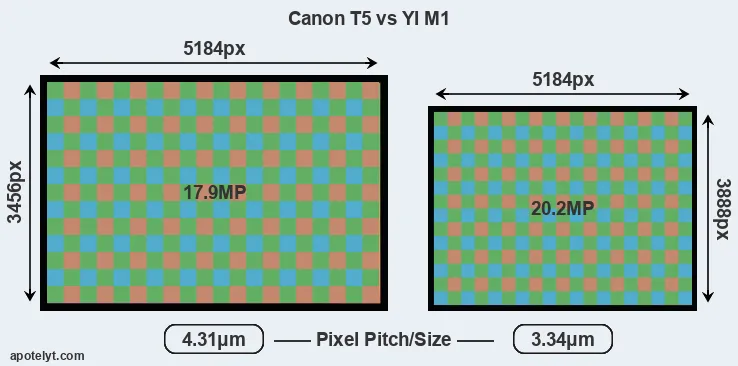 T5 versus M1 MP