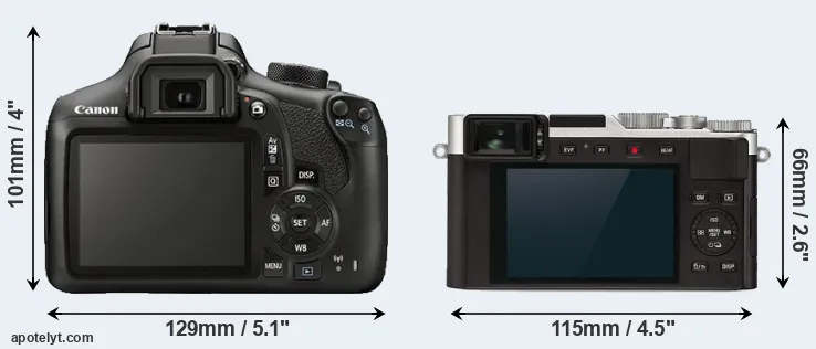 Comparison T6 or D-LUX 7 rear