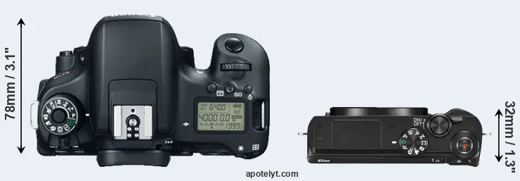 Compare T6s versus J5 top