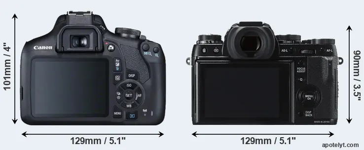 Comparison T7 or X-T1 rear