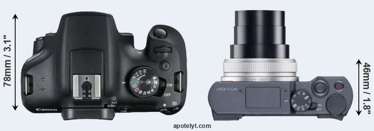 Compare T7 versus C-LUX top