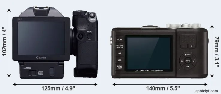 Comparison XC10 or X-U Typ 113 rear
