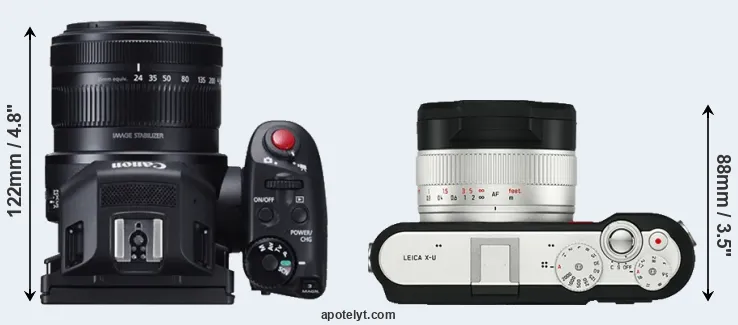 Compare XC10 versus X-U Typ 113 top