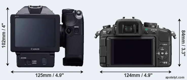 Comparison XC10 or G1 rear