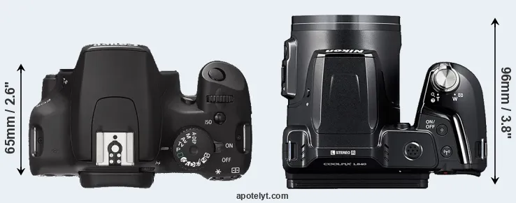 Compare XS versus L840 top