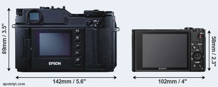 Comparison R-D1 or HX95 rear
