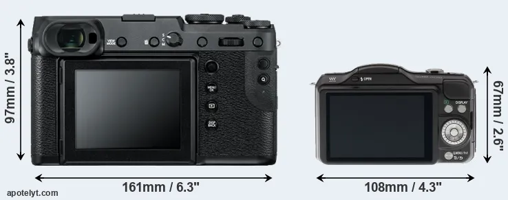 Comparison GFX 50R or GF5 rear