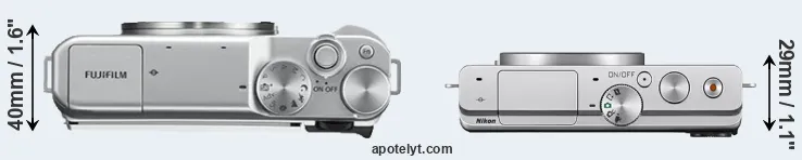 Compare X-A10 versus J4 top