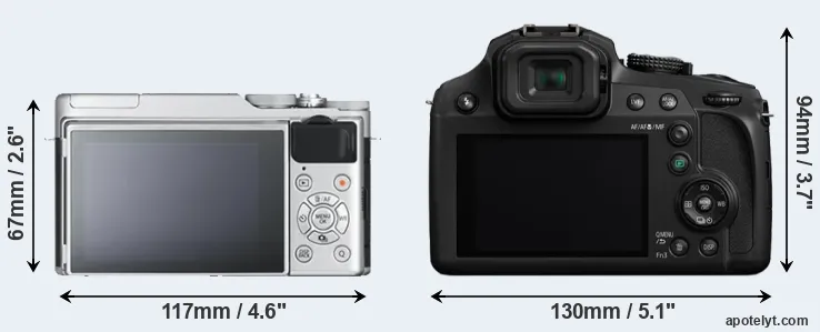 Comparison X-A10 or FZ80 rear