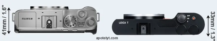 Compare X-A7 versus T Typ 701 top