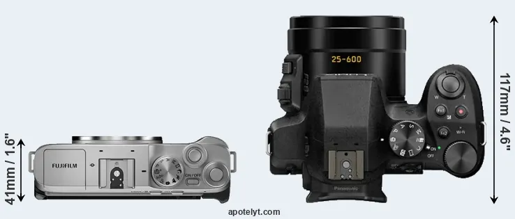 Compare X-A7 versus FZ330 top