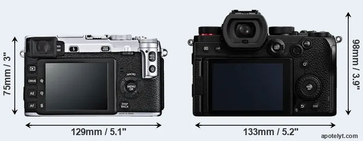 Comparison X-E1 or S5 rear