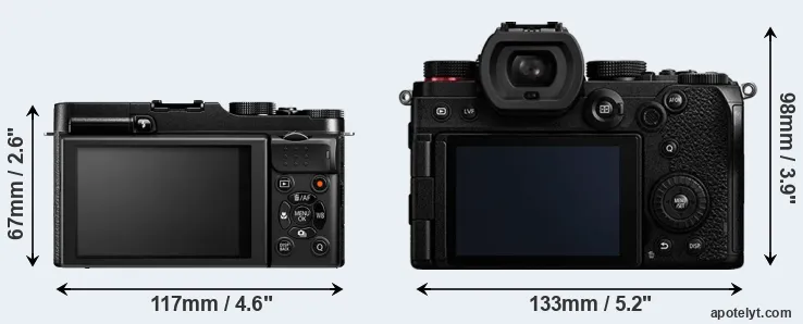 Comparison X-M1 or S5 rear