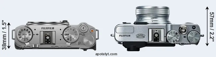Compare X-M5 versus X20 top