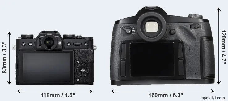 Comparison X-T20 or S Typ 007 rear