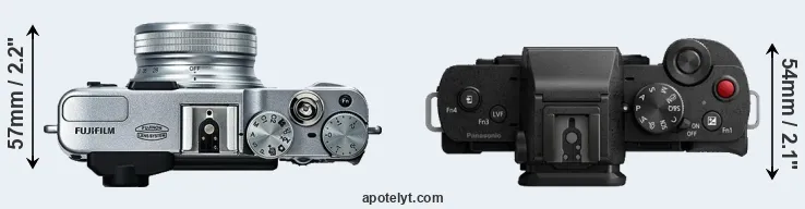 Compare X20 versus G110 top