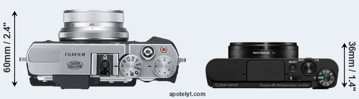 Compare X30 versus WX800 top