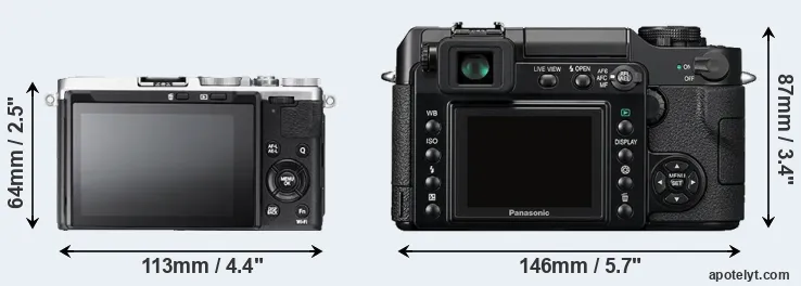 Comparison X70 or L1 rear