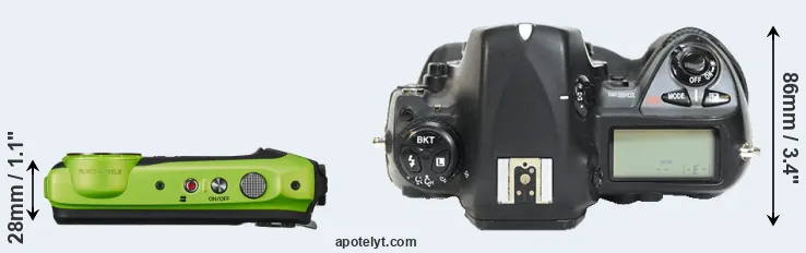 Compare XP120 versus D2H top
