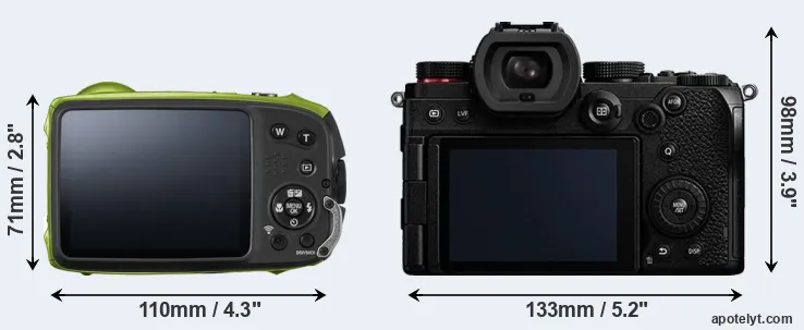 Comparison XP120 or S5 rear