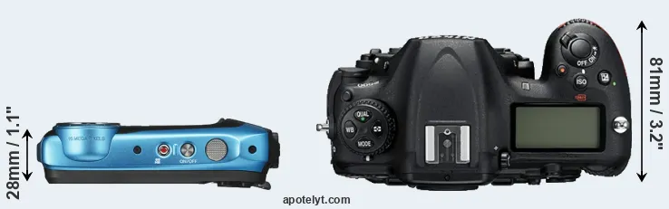 Compare XP130 versus D500 top