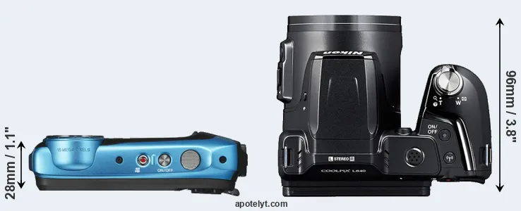 Compare XP130 versus L840 top