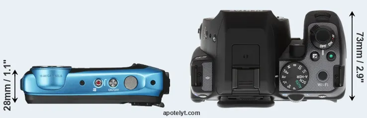 Compare XP130 versus K-S2 top