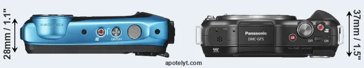 Compare XP140 versus GF5 top