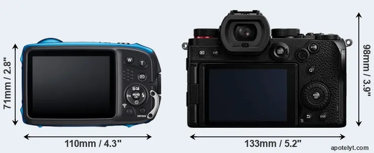 Comparison XP140 or S5 rear