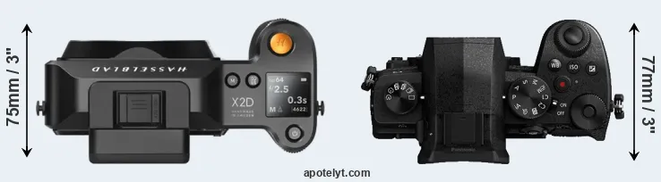 Compare X2D 100C versus G95 top
