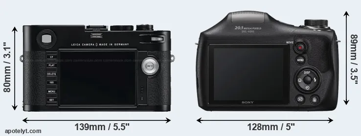 Comparison M Typ 240 or H300 rear
