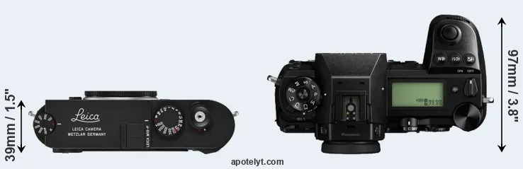 Compare M10-P versus S1 top