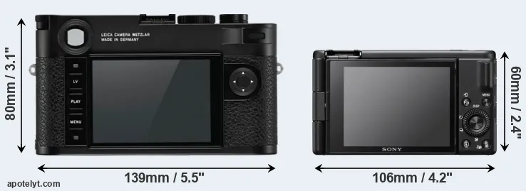 Comparison M10-R or ZV-1F rear