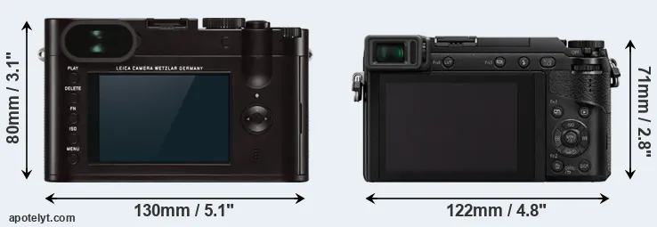 Comparison Q Typ 116 or GX80 rear