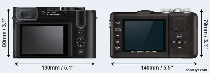 Comparison Q3 or X-U Typ 113 rear