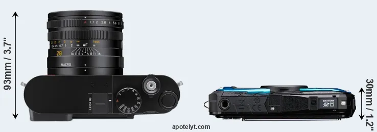 Compare Q3 versus WG-90 top