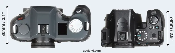 Compare S-E Typ 006 versus K-70 top