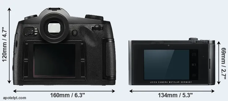Comparison S Typ 006 or T Typ 701 rear