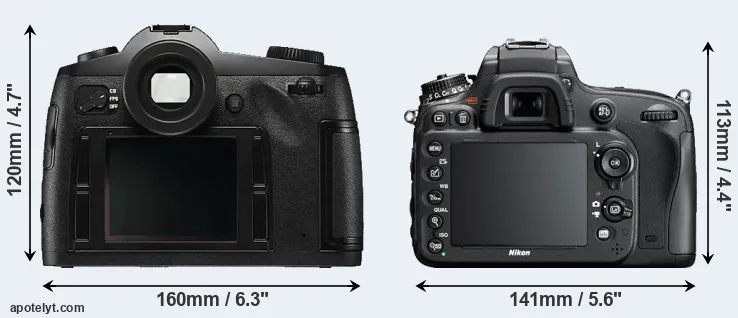 Comparison S Typ 006 or D610 rear