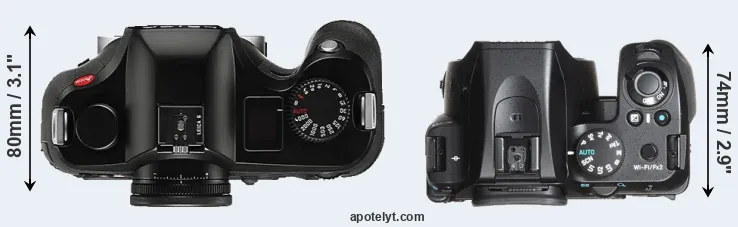 Compare S Typ 006 versus K-70 top