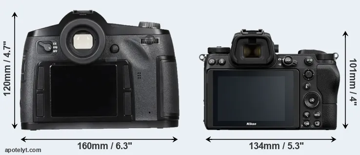 Comparison S Typ 007 or Z6 rear