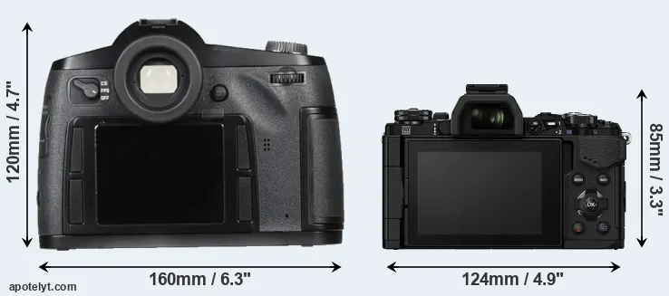 Comparison S Typ 007 or E-M5 II rear