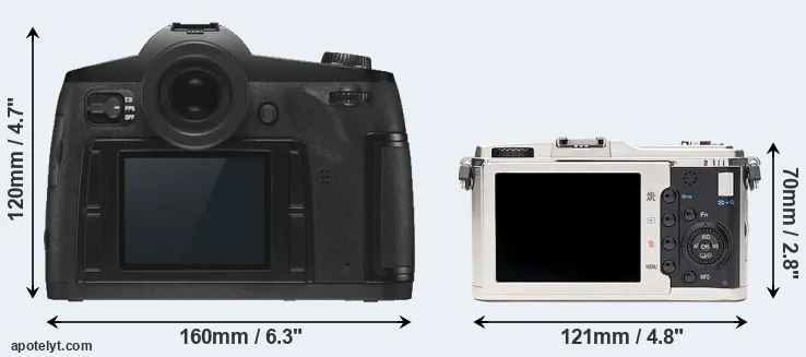 Comparison S3 or E-P1 rear