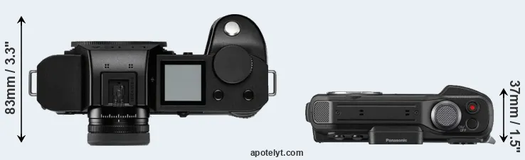 Compare Leica SL2-S versus FT7 top