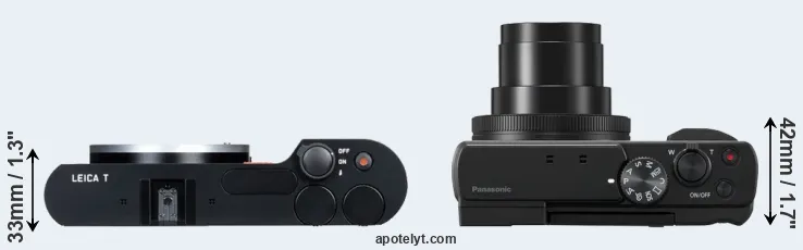 Compare T Typ 701 versus TZ95 top
