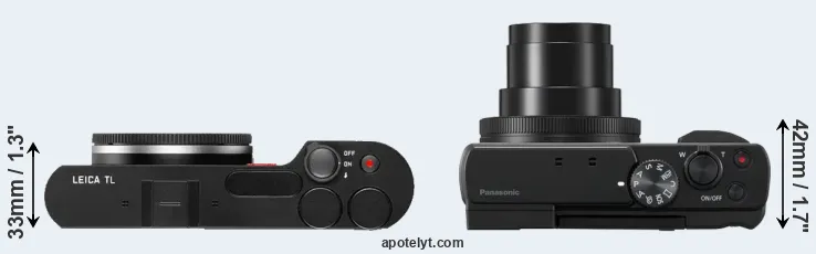 Compare TL versus TZ95 top