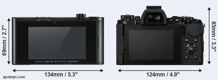 Comparison TL2 or E-M5 II rear